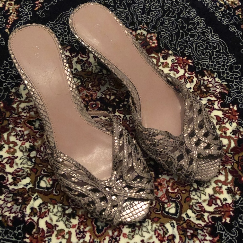 Calvin Klein Python Mules - image 1